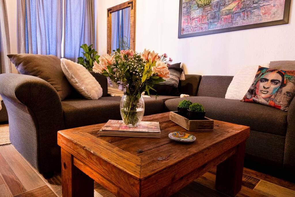 הוילה Casa Aurora, Estilo Rustico-Moderno, גואנאחואטו מראה חיצוני תמונה